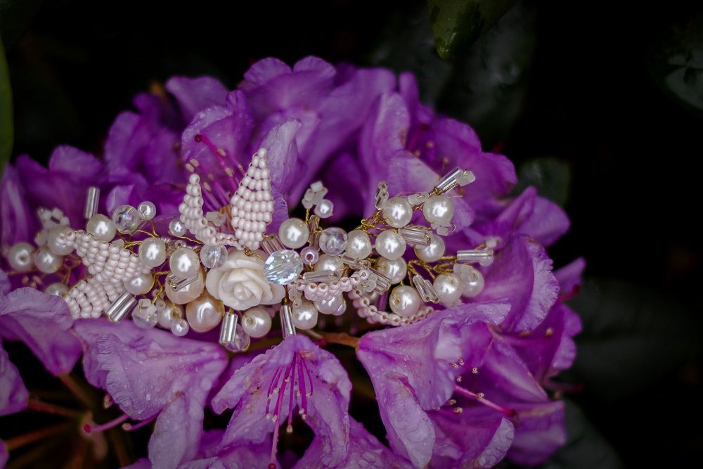 Авторские украшения для волос.&nbsp;Свадебный стилист Анна Ефимова : 