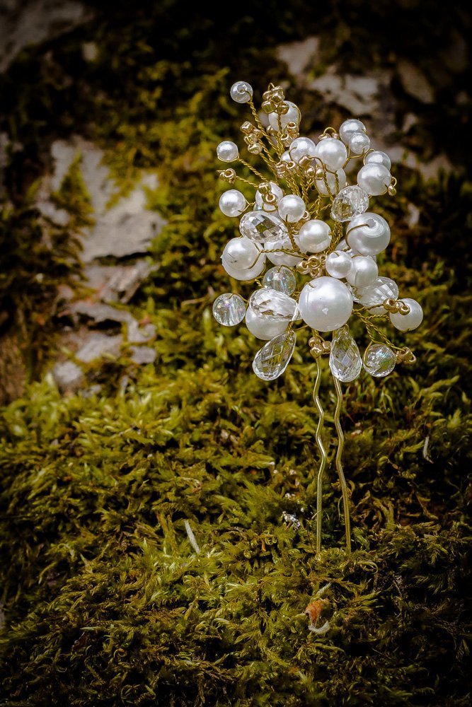 Авторские украшения для волос.&nbsp;Свадебный стилист Анна Ефимова : 