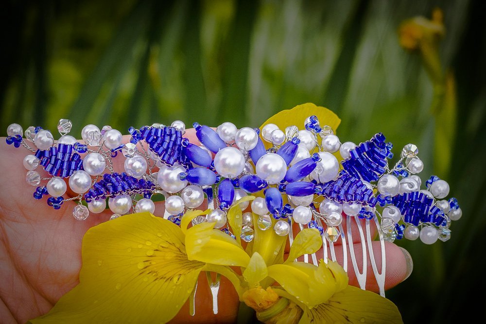 Авторские украшения для волос.&nbsp;Свадебный стилист Анна Ефимова : 