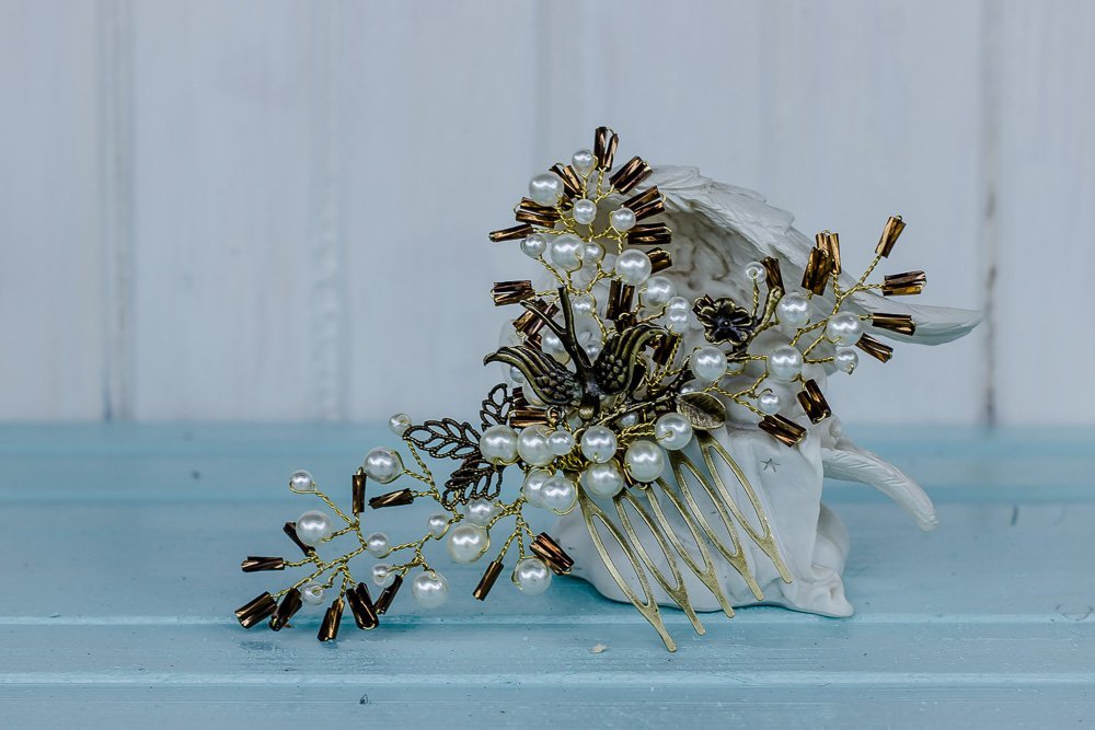 Авторские украшения для волос.&nbsp;Свадебный стилист Анна Ефимова : 