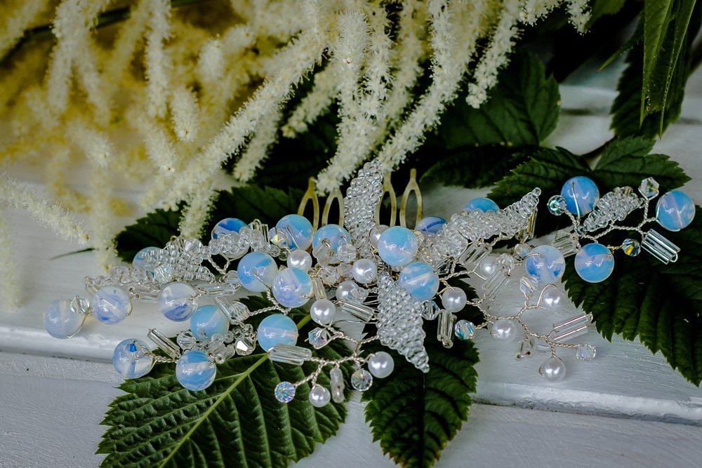 Авторские украшения для волос.&nbsp;Свадебный стилист Анна Ефимова : 