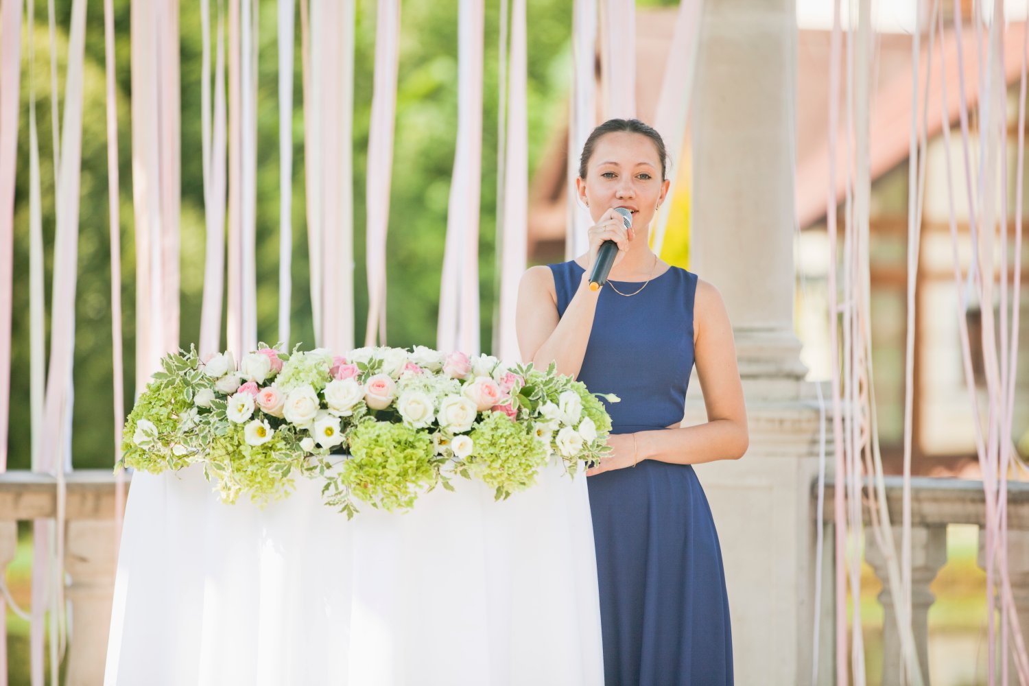 Выездная регистрация. Дворянское гнездо. Королев 2016г&nbsp;Ведущая Наташа Ветер : 