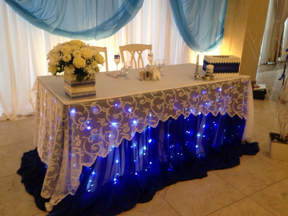 Свадебное оформление банкетного зала&nbsp;творческая мастерская "Эль Декор" : 