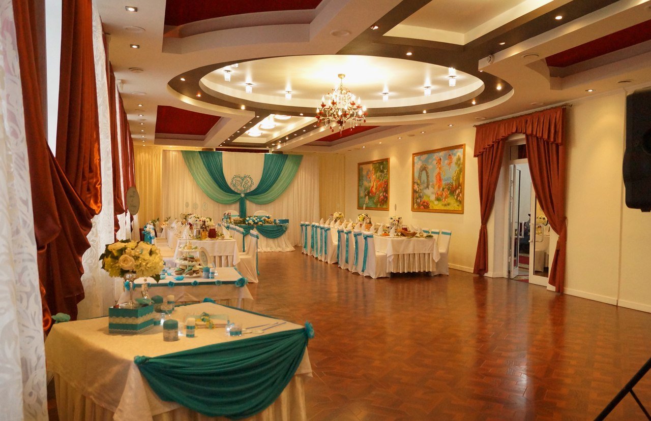 Свадебное оформление банкетного зала&nbsp;творческая мастерская "Эль Декор" : 