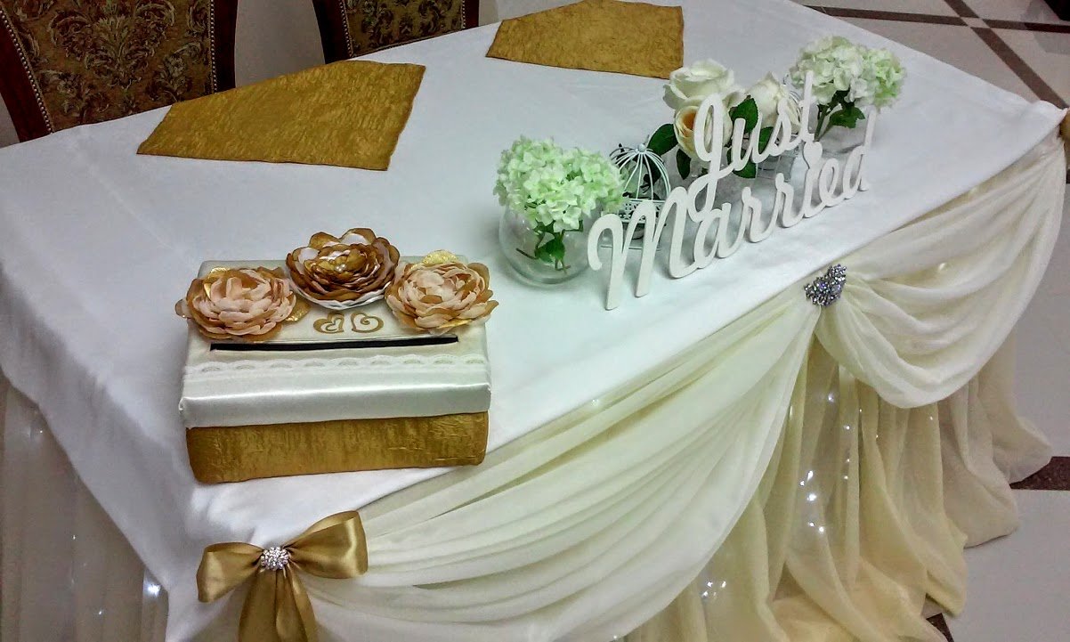 Свадебное оформление банкетного зала&nbsp;творческая мастерская "Эль Декор" : 