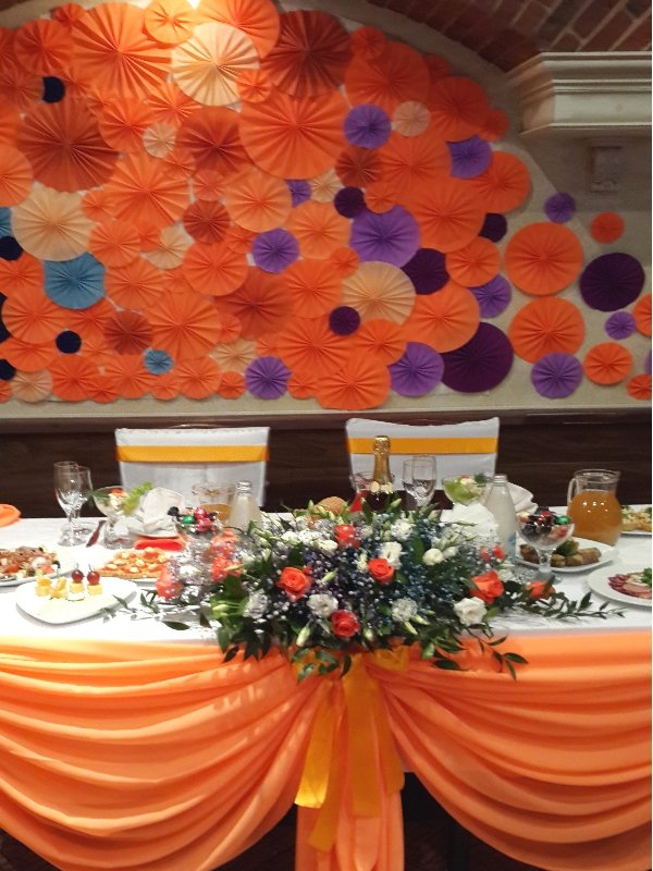 Оформление зала&nbsp;ООО "ВИНИ ФЛОРА" : 