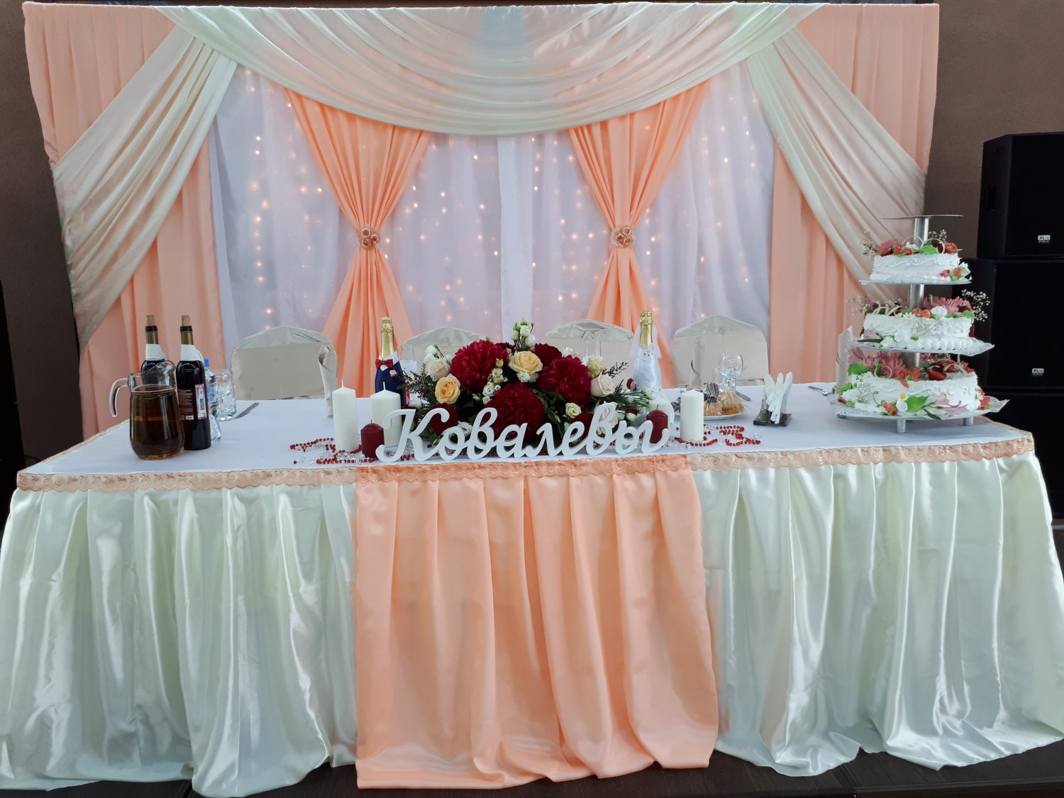 Оформление зала&nbsp;ООО "ВИНИ ФЛОРА" : 